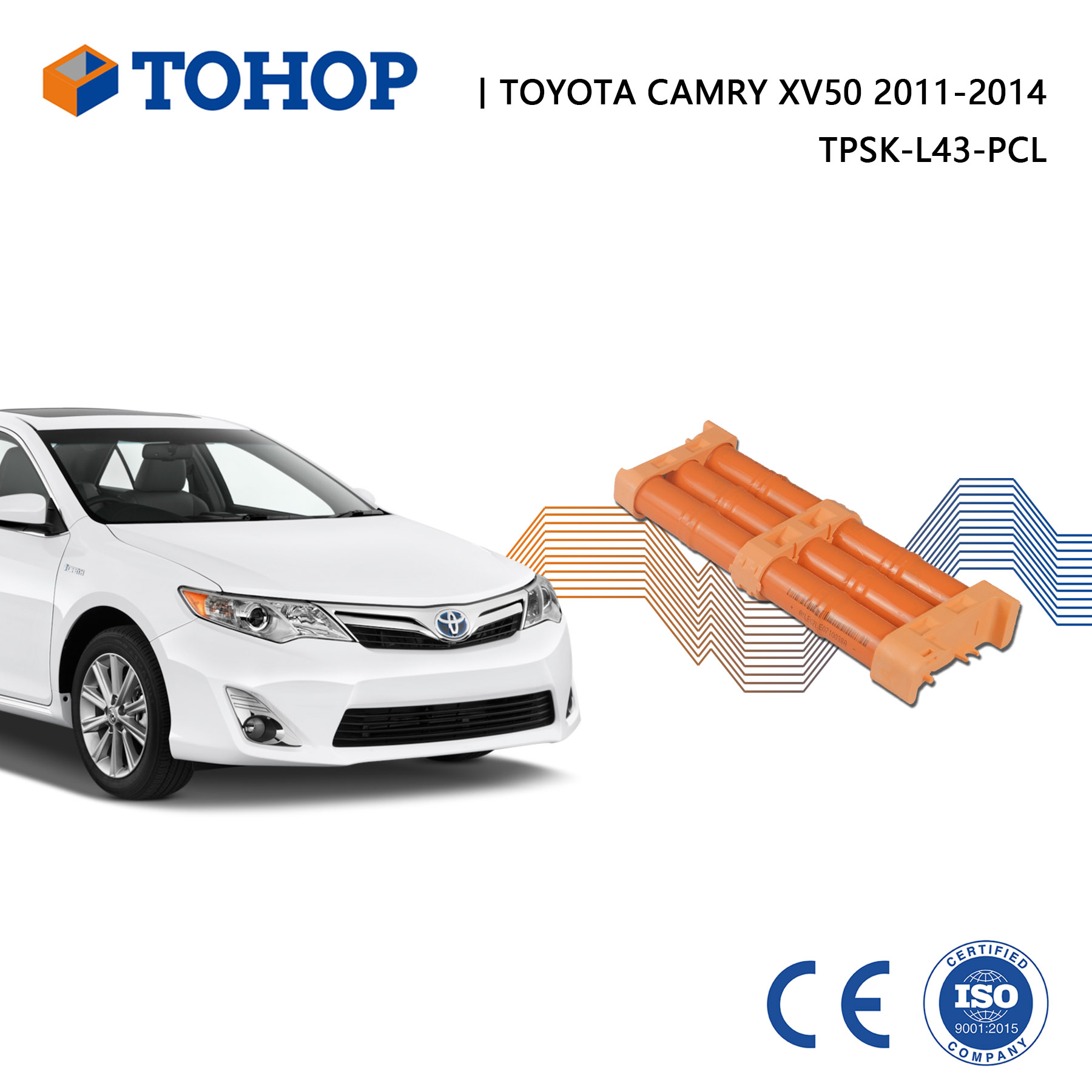Toyota Camry XV50 Hybrid Battery 14.4V 6.5Ah Replacement Battery Cell